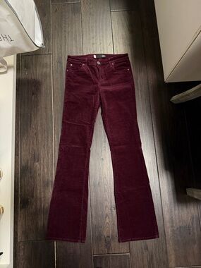 Kut from the Kloth Burgundy Corduroy Pants